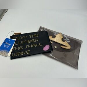 Danielle Nicole Disney From This Slumber Sleeping Beauty 2 In 1 Bag Clutch Purse